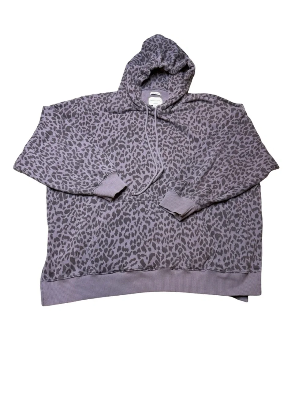 ✨ American Eagle Ahh-mazingly Soft Leopard Hoodie Sweatshirt L ✨‎